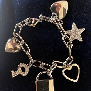 Silver Charm Bracelet